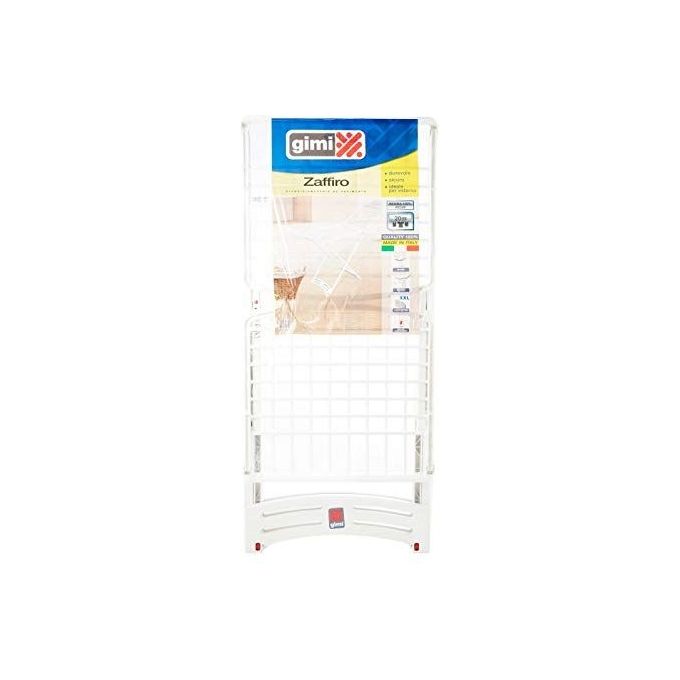 Vileda Zaffiro Stendibiancheria in Resina 20 Metri con Ruote e Snodo Bloccabile L181xP55xH88 cm