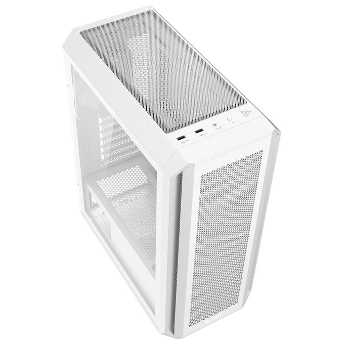 XPG 75261538 VALOR AIR PLUS Case PC Midi Tower ATX micro ATX Mini ITX con ventole ARGB 3x120 mm anteriore 1x120 mm posteriore colore Bianco