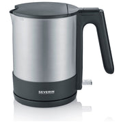 Severin WK3409 Bollitore Elettrico 1.7 L 2200 W Filtro Anticalcare Base 360° colore Nero Acciaio Inox