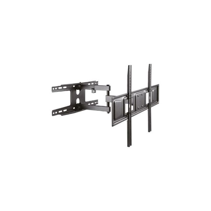 G.B.S. Elettronica JL42804-EXTRA ELB-3070 Supporto TV Parete Universale 30 - 70 Pollici VESA 600x400 mm Inclinabile e Girevole fino a 35 Kg colore Nero