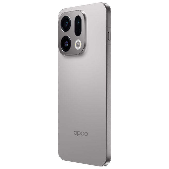 Oppo Find X9 5G, Smartphone AI, Tripla Fotocamera 50+50+50MP, 12GB RAM, 512GB ROM, Grigio Titanio