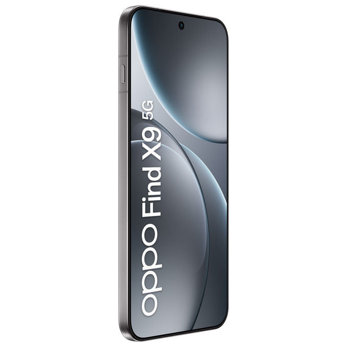 Oppo Find X9 5G, Smartphone AI, Tripla Fotocamera 50+50+50MP, 12GB RAM, 512GB ROM, Grigio Titanio