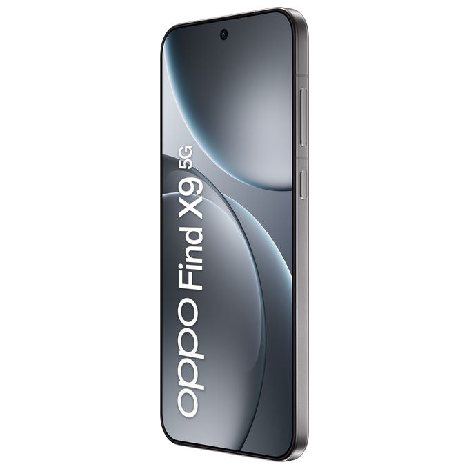 Oppo Find X9 5G, Smartphone AI, Tripla Fotocamera 50+50+50MP, 12GB RAM, 512GB ROM, Grigio Titanio