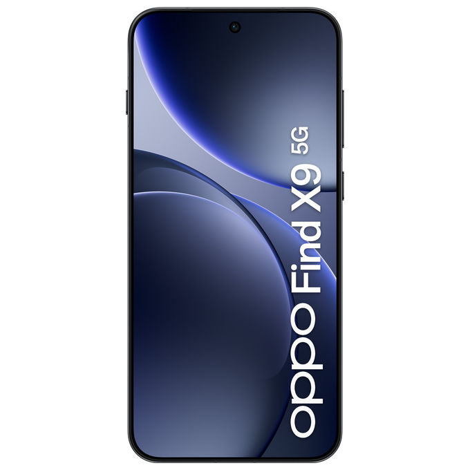 Oppo Find X9 5G, Smartphone, Tripla Fotocamera 50+50+50MP, 12GB RAM, 512GB ROM, Space Black
