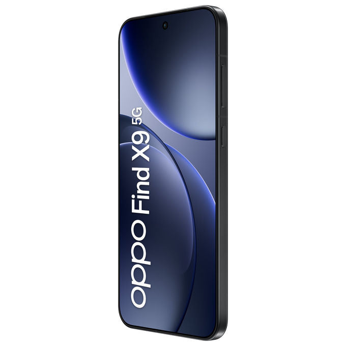 Oppo Find X9 5G, Smartphone, Tripla Fotocamera 50+50+50MP, 12GB RAM, 512GB ROM, Space Black