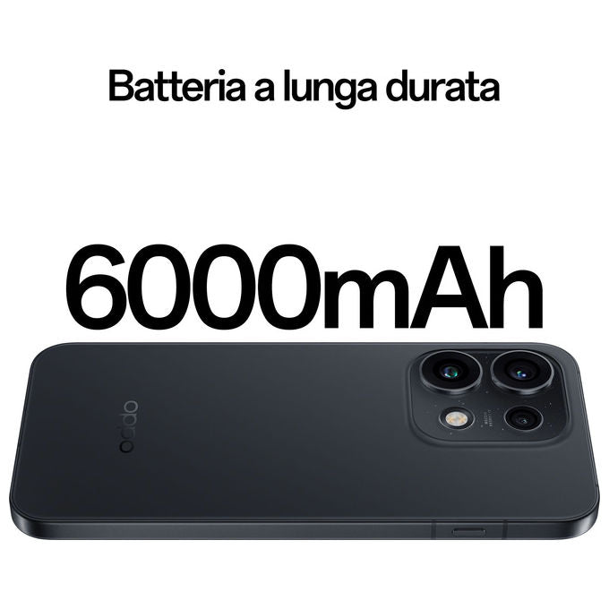 Oppo 110010237194 Reno16 Pro 5G AI Smartphone 200+50+50MP Tripla Fotocamera 50MP Selfie 6.32'' 120Hz AMOLED FHD+ 6000mAh 12GB RAM 512GB ROM colore Nero