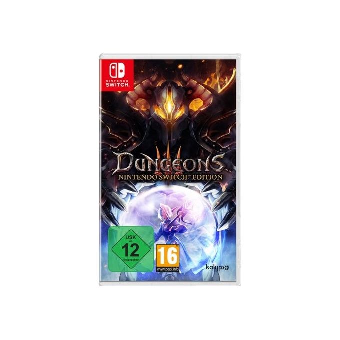 Kalypso 4260458363157 Dungeons 3 Videogioco per Nintendo Switch Fisico con Espansioni Incluse colore Nero