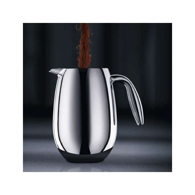 Bodum 11055-16 Columbia Cafetiere a Piston 4 Tazze 0.5 L Inox colore Acciaio