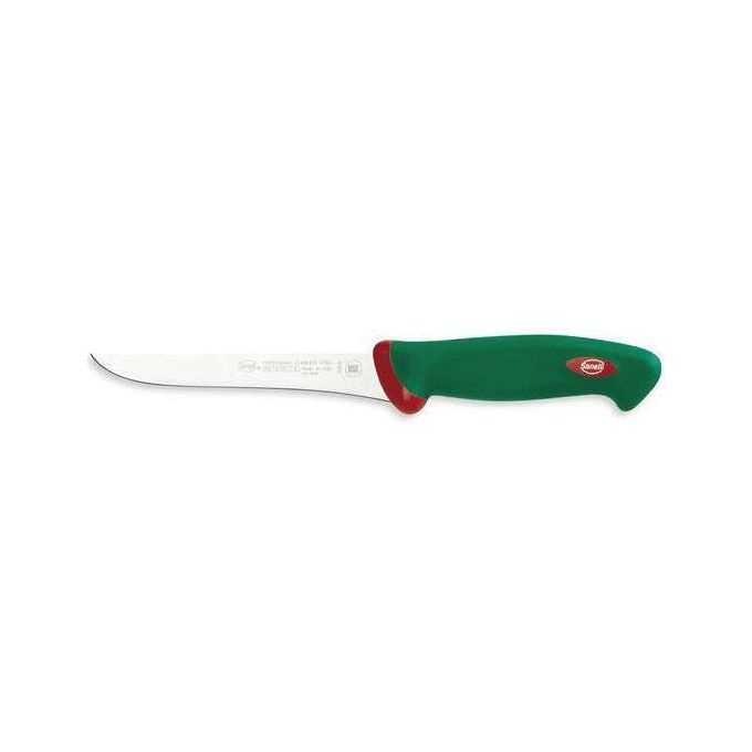 Sanelli Premana Coltello macellaio da Disosso , Acciaio Inossidabile, Verde, 16 cm