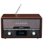 Denver MDA-525DW Sistema Audio con DAB+ FM CD Player Bluetooth 2 x 50W colore Brown