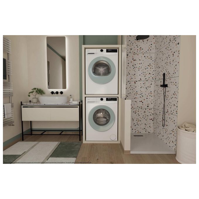 Candy 11125 GD10N2G-S Asciugatrice Pompa di Calore 10 Kg Classe D Motore AC (60x60x85 cm) colore Bianco