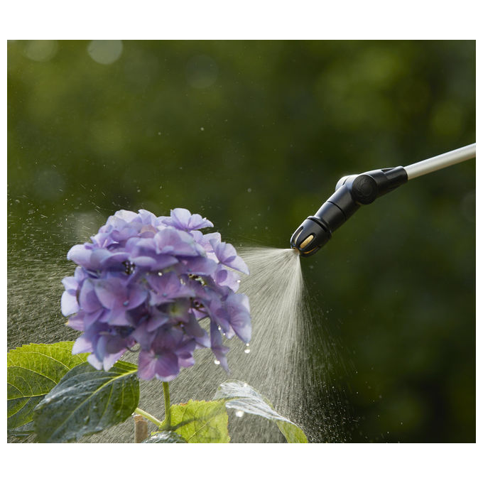 GARDENA Irroratore a pressione 5 l Plus, con lancia telescopica e ugello in ottone inclinabile