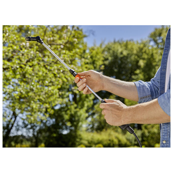 GARDENA Irroratore a pressione 5 l Plus, con lancia telescopica e ugello in ottone inclinabile