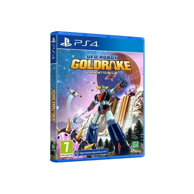 Microids 1120407 Ufo Robot Goldrake Il Banchetto dei Lupi Videogioco Standard PlayStation 4 Azione Avventura PEGI 7