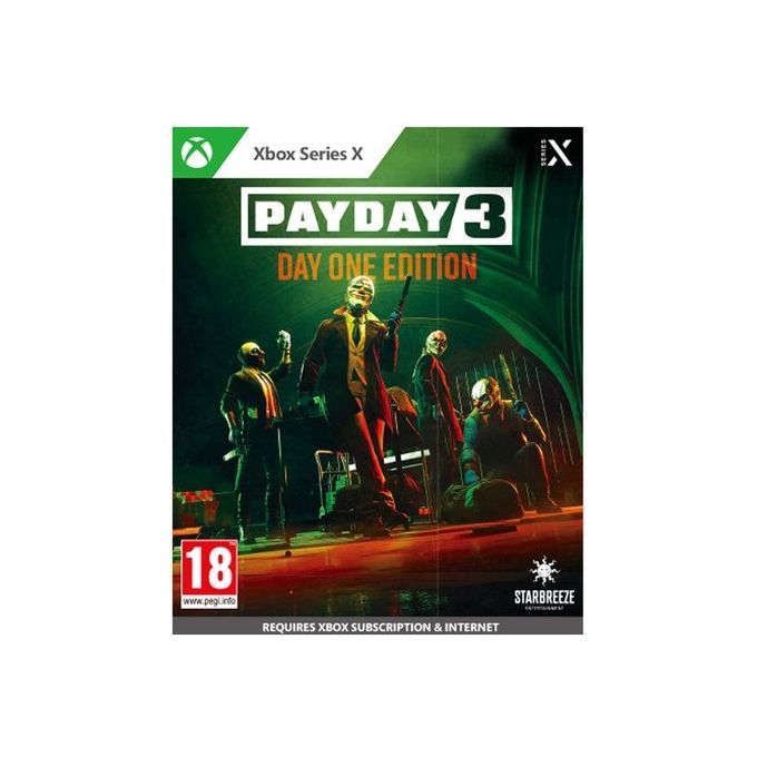 Deep Silver 4020628601690 PAYDAY 3 Day One Edition Videogioco Xbox Series X PEGI 18 Italiano colore Nero