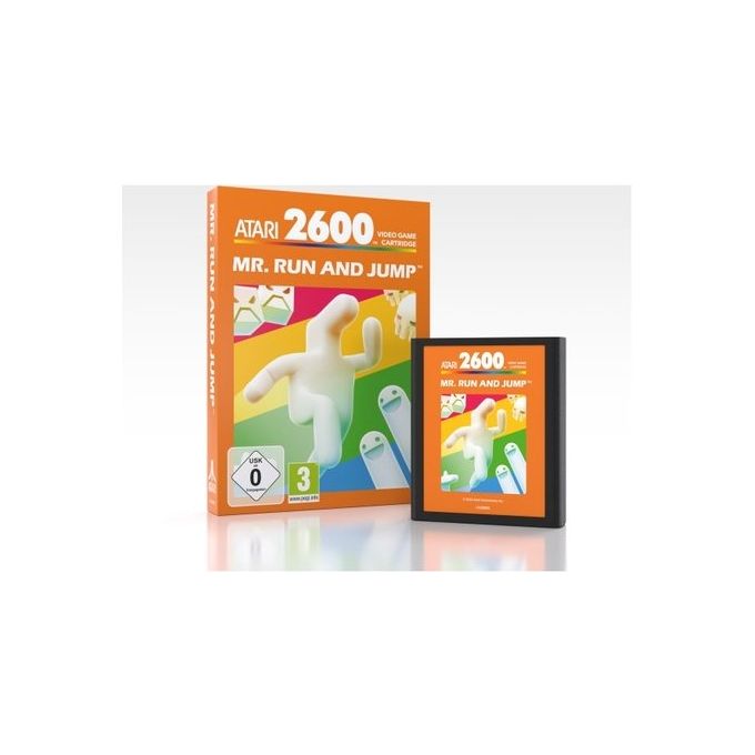 Atari MR.RUNANDJUMP Videogioco per Atari 2600+ Genere Arcade Classificazione 3+ colore Nero