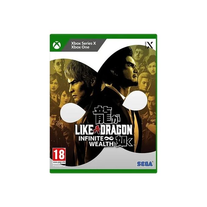 SEGA 1134452 Like a Dragon Infinite Wealth Videogioco per Xbox Series X Genere Gioco di Ruolo (RPG) Lingua Italiano colore Nero