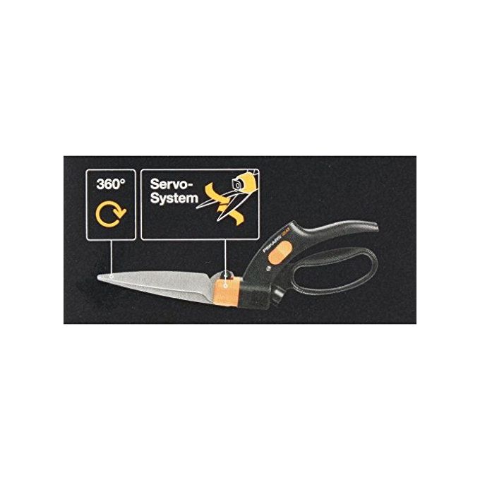 Fiskars Forbice Per Erba Servo-System Gs42