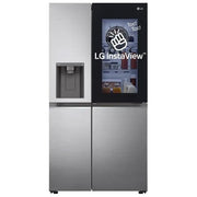 LG GSXV80PZLE Frigorifero Side by Side 635 L 179 cm Classe E 36 dB InstaView Door-in-Door Total No Frost Wi-Fi Dispenser colore Inox