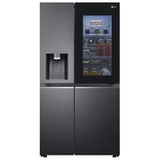 LG GSXV91MCAE InstaView Frigorifero Side by Side 635 L 179 cm Classe E 36 dB No Frost Wi-Fi Door in Door colore Nero
