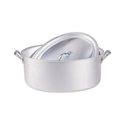 Agnelli Casseruola Ovale in Alluminio con Coperchio 32cm