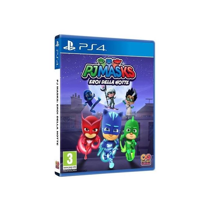 Outright Games 5060528035637 PJ Masks: Heroes of the Night Videogioco per PS4 Genere Azione Classificazione PEGI 3 colore Nero
