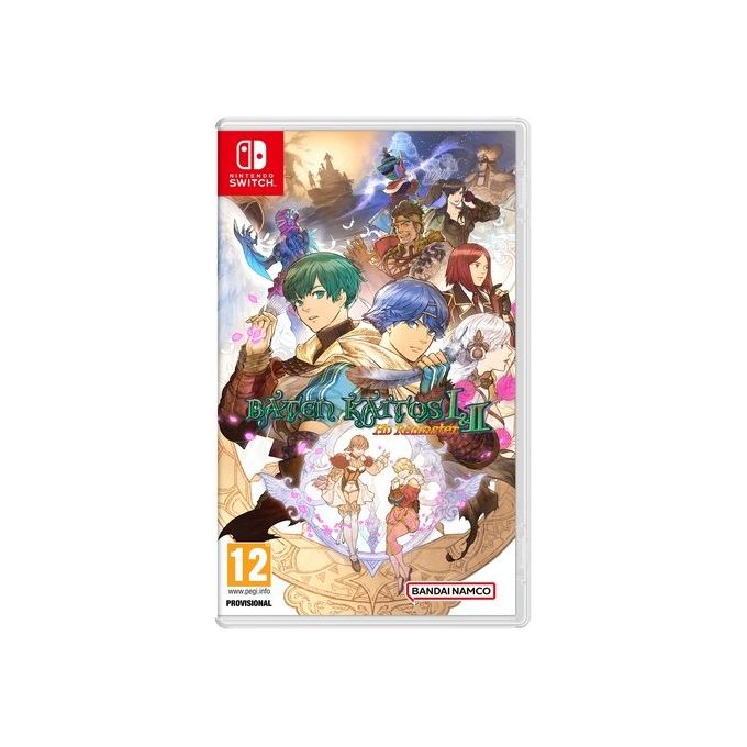 Bandai Namco 3391892024951 Baten Kaitos I and II HD Remaster Gioco di Ruolo (RPG) per Nintendo Switch Testi in Italiano colore Nero