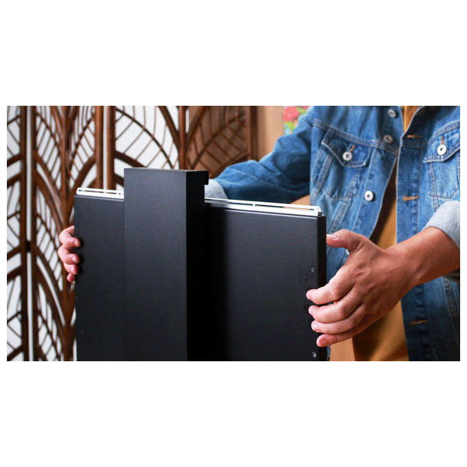 Mobile Pixels 116-1001P02 Geminos X Monitor PC 24'' QHD 2560 x 1440 Pixel IPS Touch Screen 75 Hz Altoparlanti Webcam Hub USB integrato colore Nero