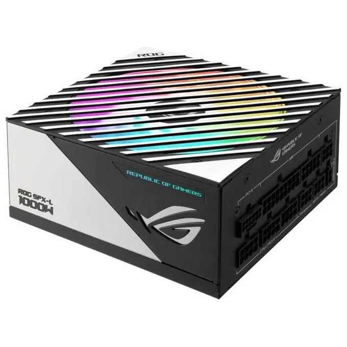 Asus ROG LOKI SFX-L 1000W Platinum Alimentatore PC ATX 3.1 Modulare 80 PLUS Platinum RGB Aura Sync colore Nero Argento
