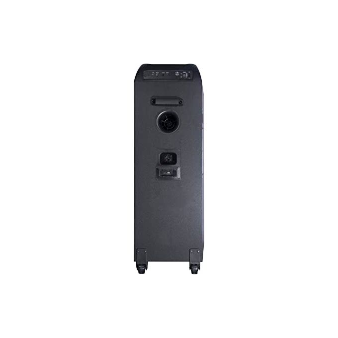 New Majestic 116360BK FLAME T360 Cassa Party Portatile 3-vie 150 W Bluetooth 5.0 TWS LED Multicolore con Ruote e Telecomando colore Nero