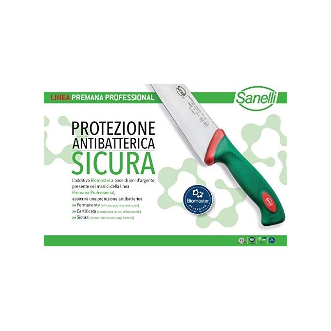 Sanelli Coltello per prosciutto in acciaio inox 32 cm