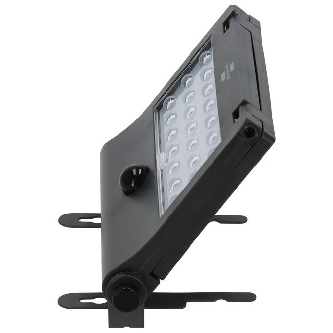 Brennenstuhl 1173740003 SOL 1000 Pad Faretto LED Solare con Rilevatore di Movimento 1000lm IP65 4000K colore Grigio