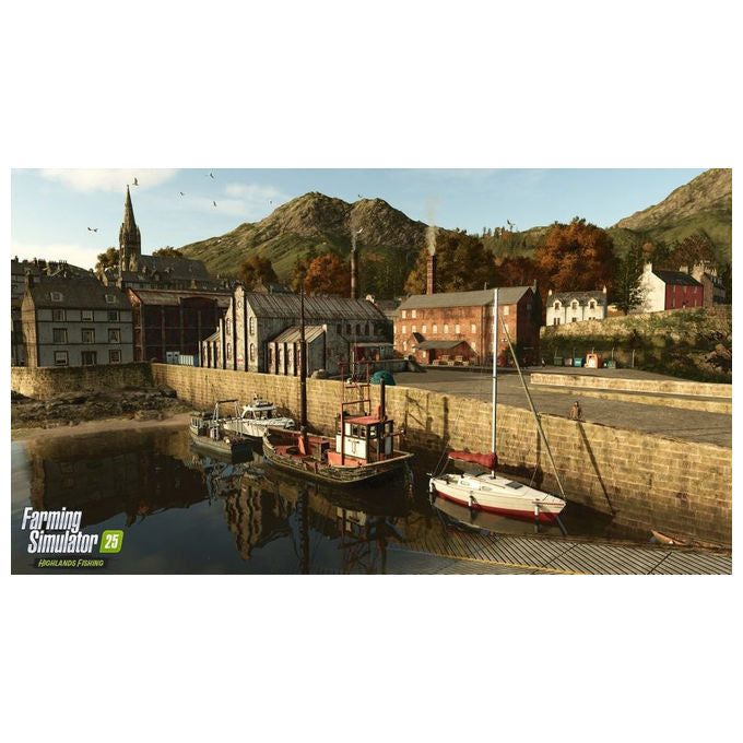 Giants Software Farming Simulator 25 Highlands Fishing Edition Videogioco PS5 Simulazione Multiplayer Online PEGI 3 Blu-ray