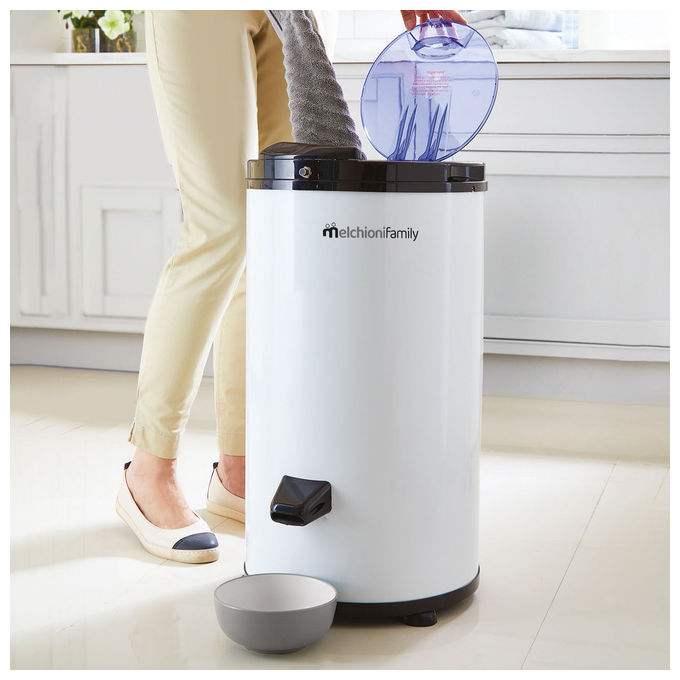Melchioni Family 118140010 TORNADO Asciugatrice a centrifuga 6 Kg 3200 rpm 300 W 30 dB Portatile Salvaspazio colore Bianco