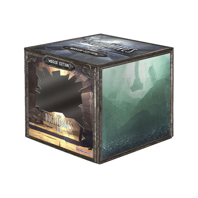 Bandai Namco Little Nightmares III Mirror's Edition Videogioco PS4 Avventura Cooperativa Online con Statuetta Artbook Steelbook