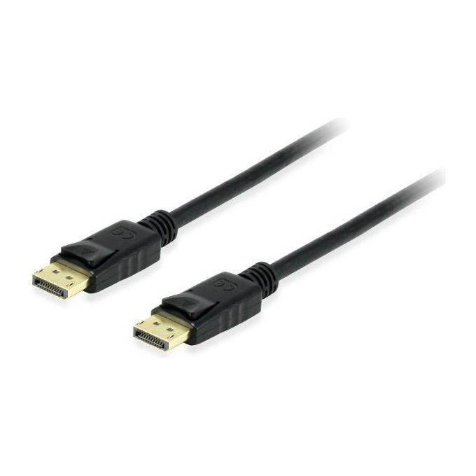 Equip 119252 Cavo DisplayPort 1.4 M-M 8K 60Hz 4K 120Hz HDR DSC MST connettori placcati oro 2 m colore Nero