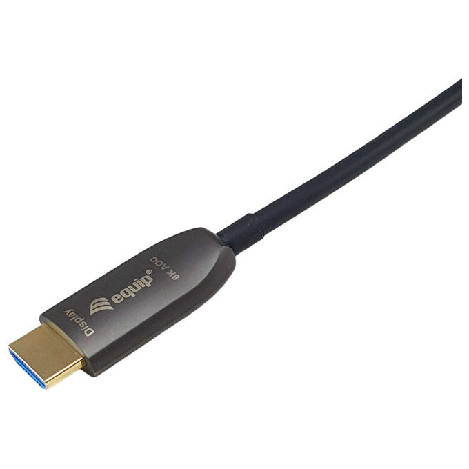 Conceptronic, Cavo HDMI 2.1, Ottico Attivo Schermato, 200 m, 8K-60Hz, 4K-120Hz, 48Gbps