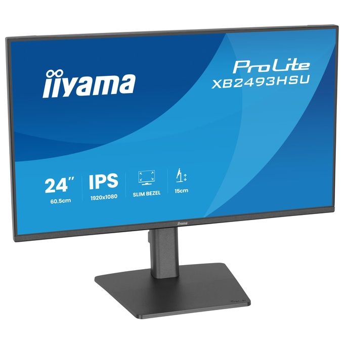 Iiyama XB2493HSU-B1 ProLite Monitor PC 60,5 cm (23.8'') Full HD 1920 x 1080 colore Nero