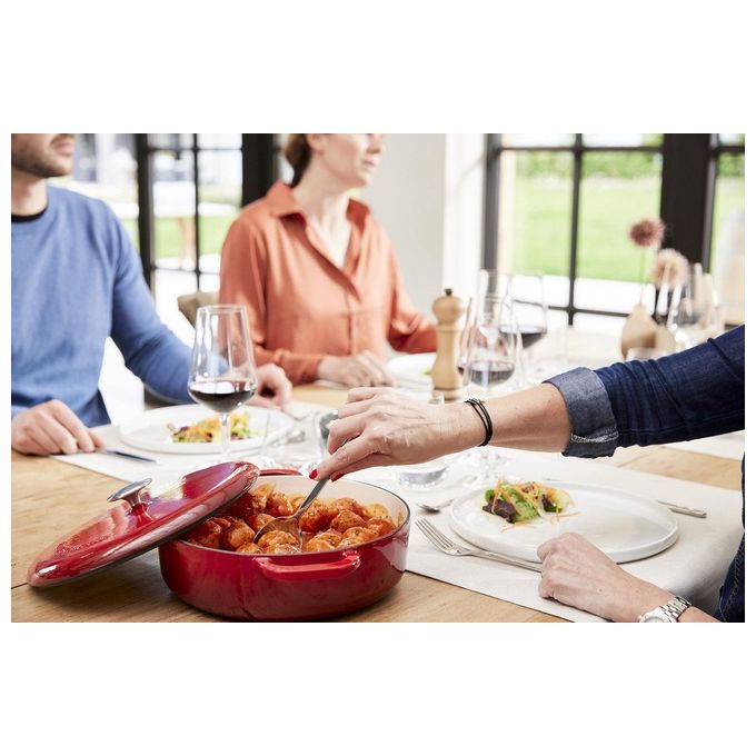 Sabatier Eterno Padella in ghisa con coperchio 25 cm