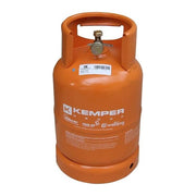 Kemper 1161 Bombola GPL Vuota Ricaricabile 3 Kg Attacco Italia Valvola Sicurezza colore Arancio