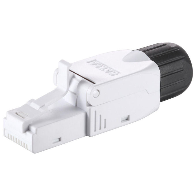 Equip, Connettore RJ45 Cat.6A, Senza Attrezzi, 5 Pezzi, Bianco