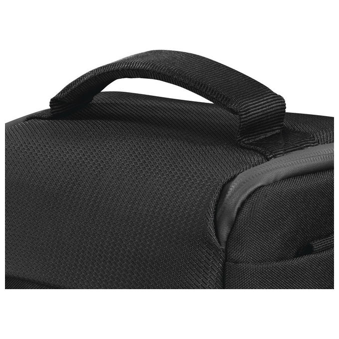Hama 121338 Matera 130 Borsa a tracolla per Fotocamera Digitale in Poliestere Riciclato con Divisori Regolabili e Tasche Organizzative colore Nero