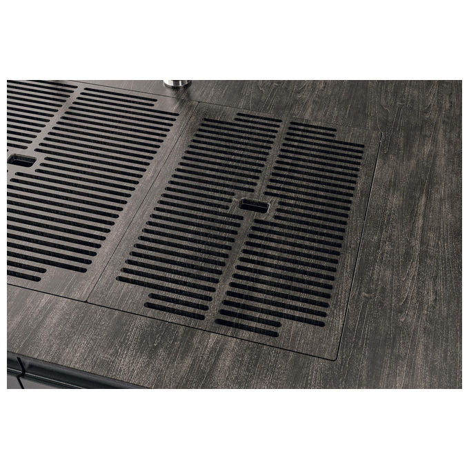 Foster 1254850 Quadra Evo Sottotop Lavello Incasso Acciaio Inox Spazzolato 47x47 colore Acciaio Inox