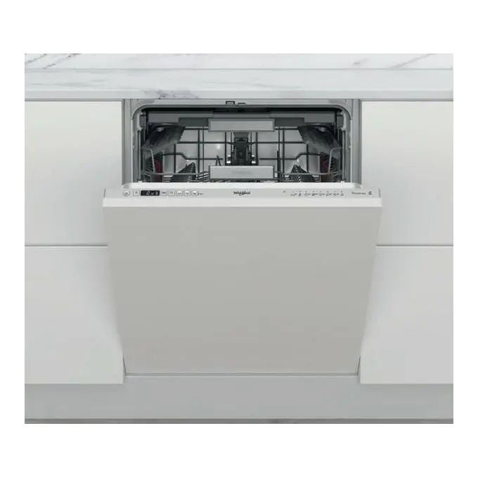 Whirlpool W6ID741AS Lavastoviglie da Incasso a Scomparsa Totale 14 coperti Classe C 41 dB 6TH SENSE NaturalDry (82x60x55 cm) colore Argento