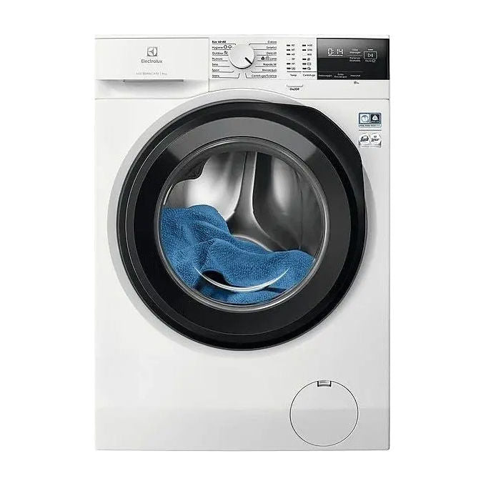 Electrolux EW6F28G - Lavatrice a carica frontale 8 kg, 1200 rpm, Classe A, Tecnologia SensiCare, Programma Anti-Allergy, (85x60x57,5 cm), Bianco