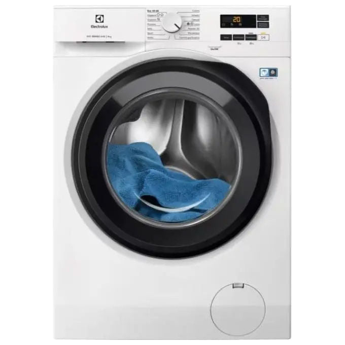 Electrolux Lavatrice Caricamento Frontale 9Kg 1400 Giri SensiCare Oblo' Nero