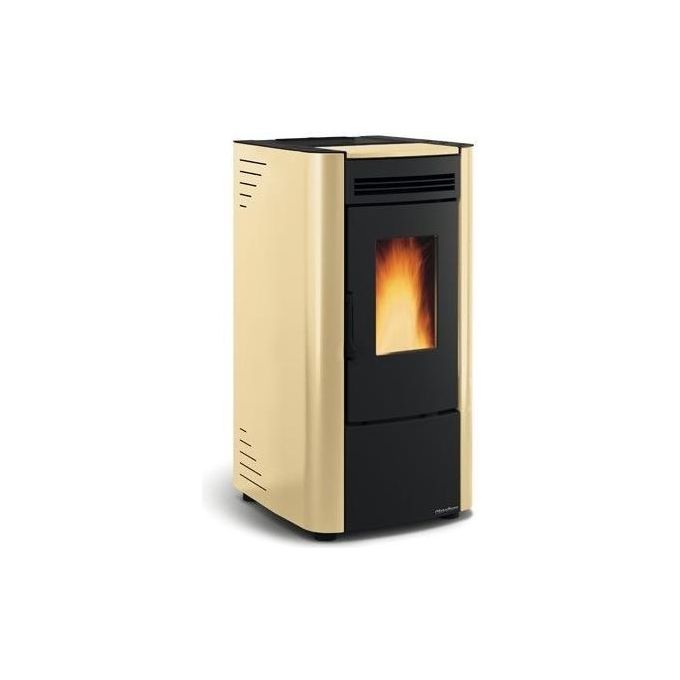 LA NORDICA Extraflame Ketty Evo Stufa a Pellet Libera Installazione 6,5kW Pergamena