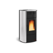 LA NORDICA Extraflame Raffaella GRL Stufa a Pellet Grigio Luce 2.0