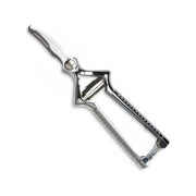 Masticatore Carne Cromato Curvo