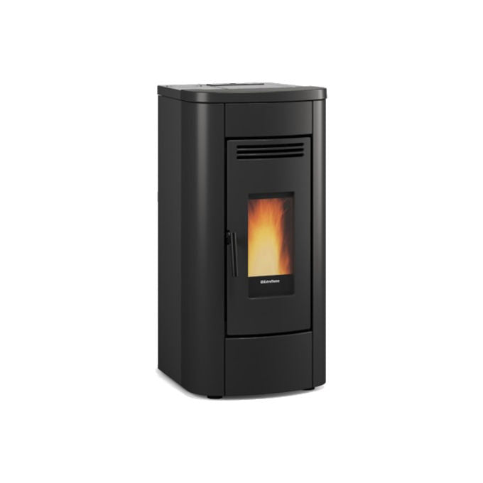 Extraflame 1284952 Klaudia Plus Stufa a pellet canalizzata Potenza 8 kW Capacita' serbatoio 15 Kg colore Nero